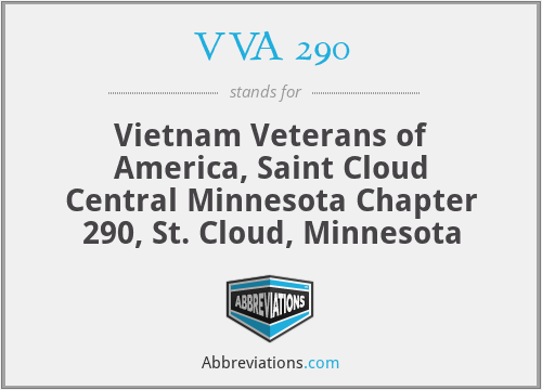 VVA 290 - Vietnam Veterans of America, Saint Cloud Central Minnesota Chapter 290, St. Cloud, Minnesota